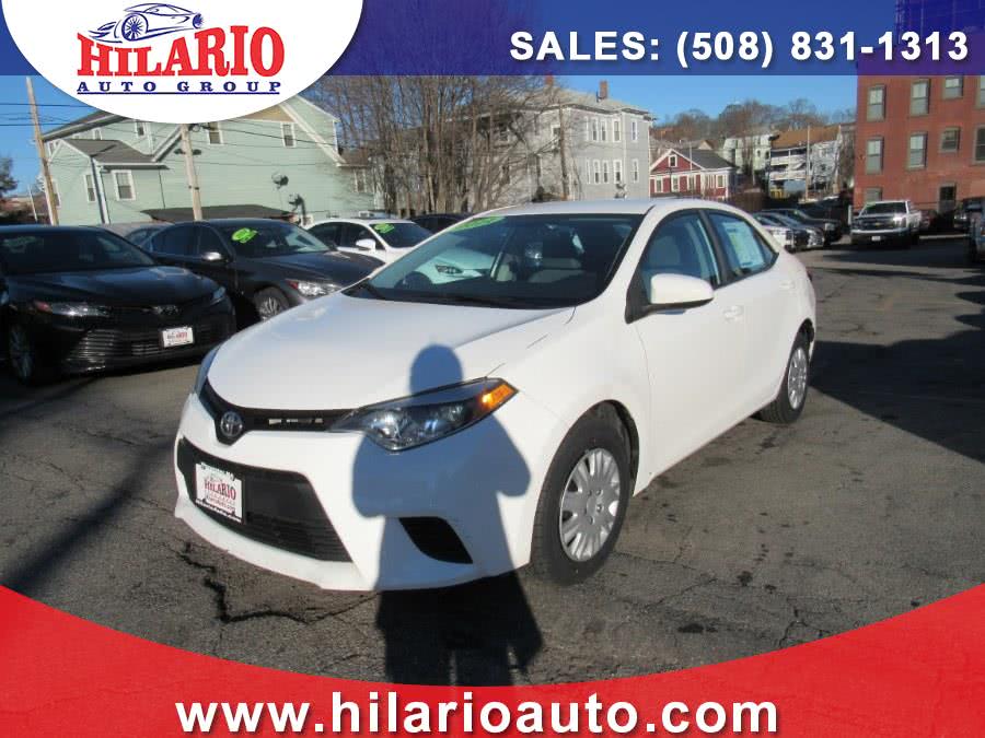 2014 Toyota Corolla 4dr Sdn Auto L (Natl), available for sale in Worcester, Massachusetts | Hilario's Auto Sales Inc.. Worcester, Massachusetts