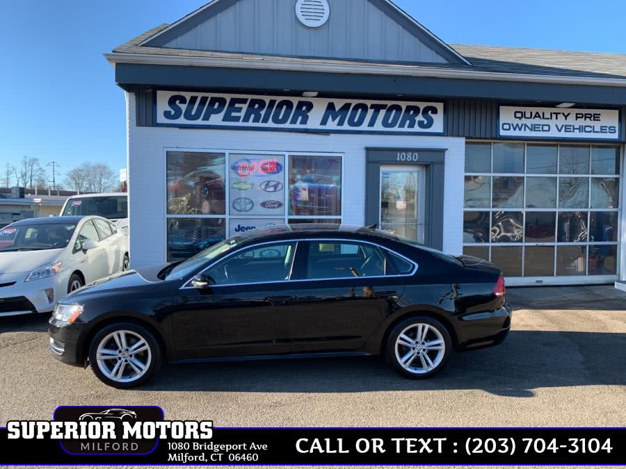2014 Volkswagen Passat SE 4dr Sdn 1.8T Auto SE w/Sunroof PZEV, available for sale in Milford, Connecticut | Superior Motors LLC. Milford, Connecticut