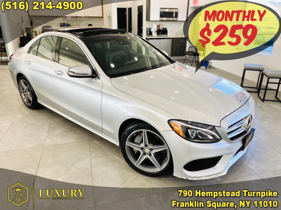 2016 Mercedes-Benz C-Class 4dr Sdn C300 Sport 4MATIC, available for sale in Franklin Square, New York | Luxury Motor Club. Franklin Square, New York