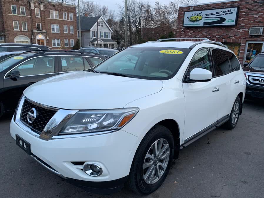 2013 Nissan Pathfinder 4WD 4dr SV, available for sale in New Britain, Connecticut | Central Auto Sales & Service. New Britain, Connecticut