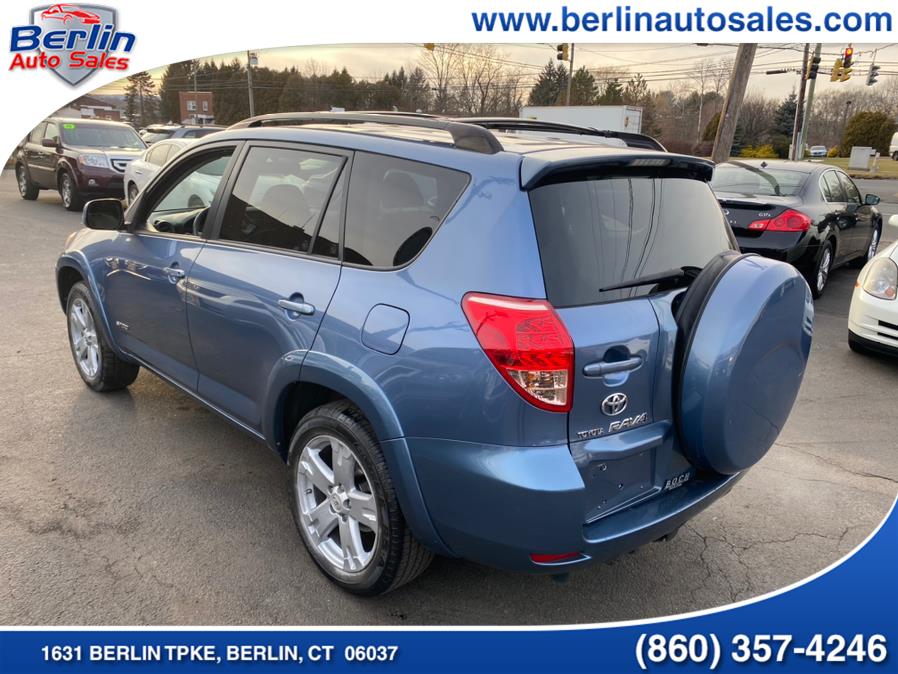 2008 Toyota RAV4 4WD 4dr 4-cyl 4-Spd AT Sport (Natl), available for sale in Berlin, Connecticut | Berlin Auto Sales LLC. Berlin, Connecticut 2008 Toyota RAV4 4WD 4dr 4-cyl 4-Spd AT Sport (Natl), available for sale in Berlin, Connecticut | Berlin Auto Sales LLC. Berlin, Connecticut