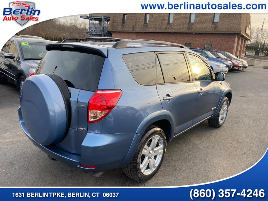 2008 Toyota RAV4 4WD 4dr 4-cyl 4-Spd AT Sport (Natl), available for sale in Berlin, Connecticut | Berlin Auto Sales LLC. Berlin, Connecticut 2008 Toyota RAV4 4WD 4dr 4-cyl 4-Spd AT Sport (Natl), available for sale in Berlin, Connecticut | Berlin Auto Sales LLC. Berlin, Connecticut
