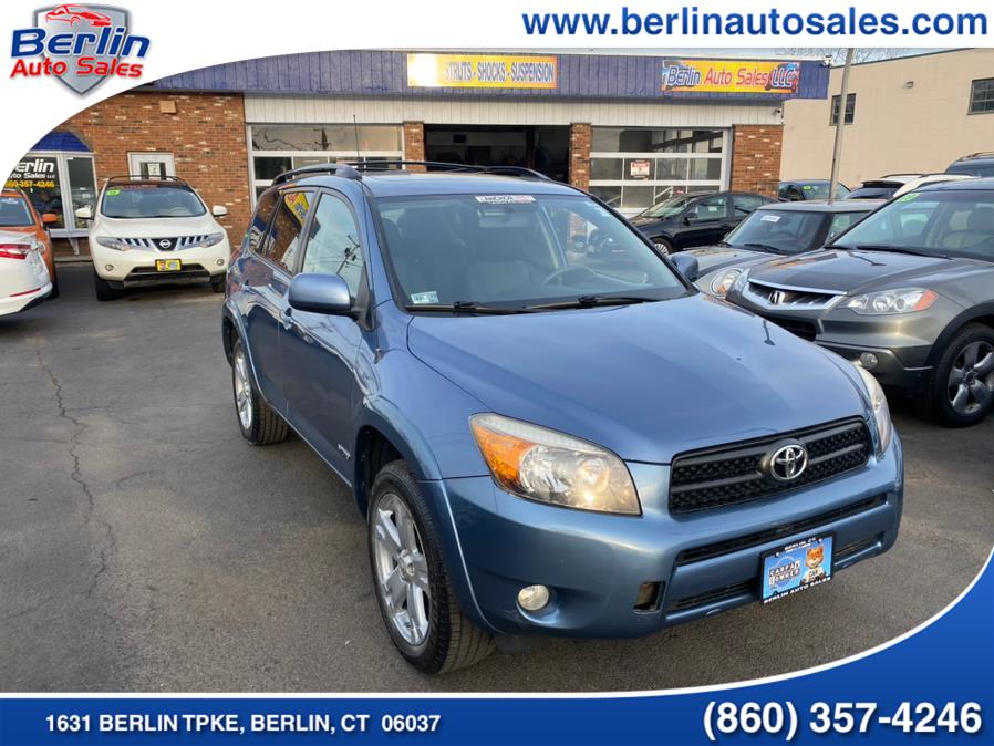 2008 Toyota RAV4 4WD 4dr 4-cyl 4-Spd AT Sport (Natl), available for sale in Berlin, Connecticut | Berlin Auto Sales LLC. Berlin, Connecticut 2008 Toyota RAV4 4WD 4dr 4-cyl 4-Spd AT Sport (Natl), available for sale in Berlin, Connecticut | Berlin Auto Sales LLC. Berlin, Connecticut