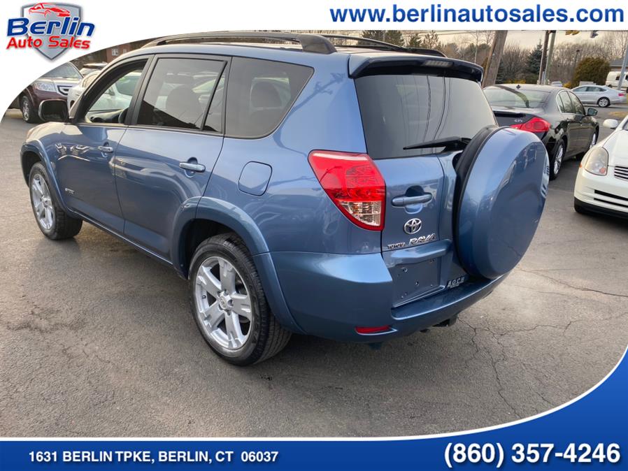 2008 Toyota RAV4 4WD 4dr 4-cyl 4-Spd AT Sport (Natl), available for sale in Berlin, Connecticut | Berlin Auto Sales LLC. Berlin, Connecticut 2008 Toyota RAV4 4WD 4dr 4-cyl 4-Spd AT Sport (Natl), available for sale in Berlin, Connecticut | Berlin Auto Sales LLC. Berlin, Connecticut