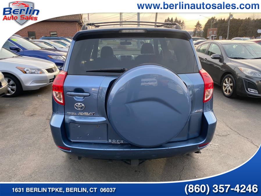 2008 Toyota RAV4 4WD 4dr 4-cyl 4-Spd AT Sport (Natl), available for sale in Berlin, Connecticut | Berlin Auto Sales LLC. Berlin, Connecticut 2008 Toyota RAV4 4WD 4dr 4-cyl 4-Spd AT Sport (Natl), available for sale in Berlin, Connecticut | Berlin Auto Sales LLC. Berlin, Connecticut