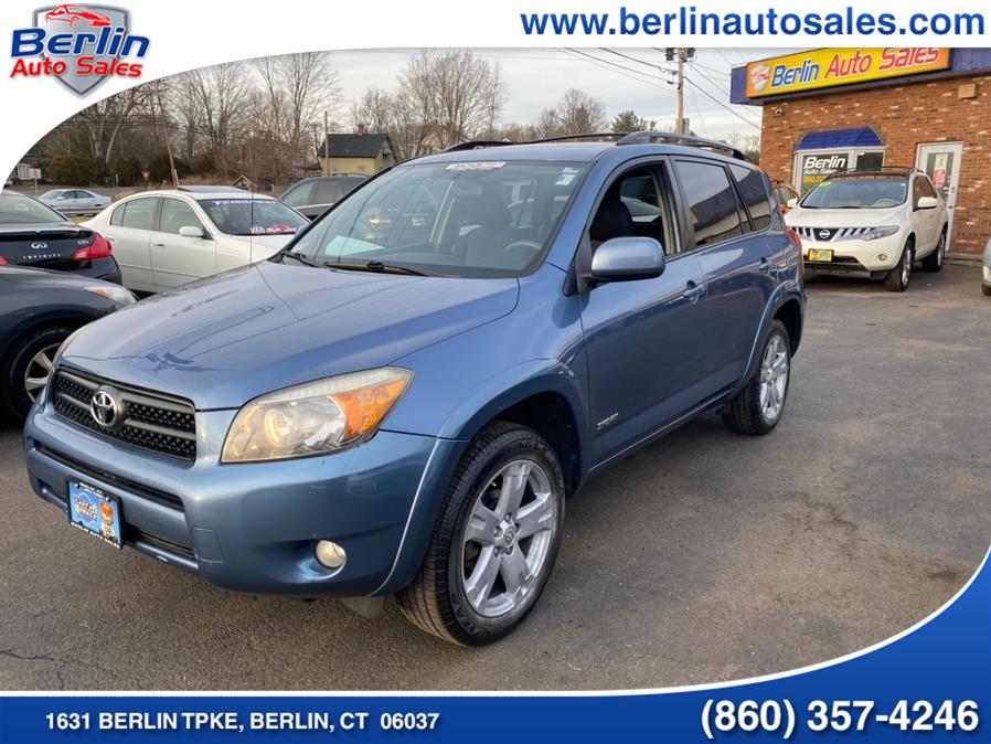 2008 Toyota RAV4 4WD 4dr 4-cyl 4-Spd AT Sport (Natl), available for sale in Berlin, Connecticut | Berlin Auto Sales LLC. Berlin, Connecticut 2008 Toyota RAV4 4WD 4dr 4-cyl 4-Spd AT Sport (Natl), available for sale in Berlin, Connecticut | Berlin Auto Sales LLC. Berlin, Connecticut