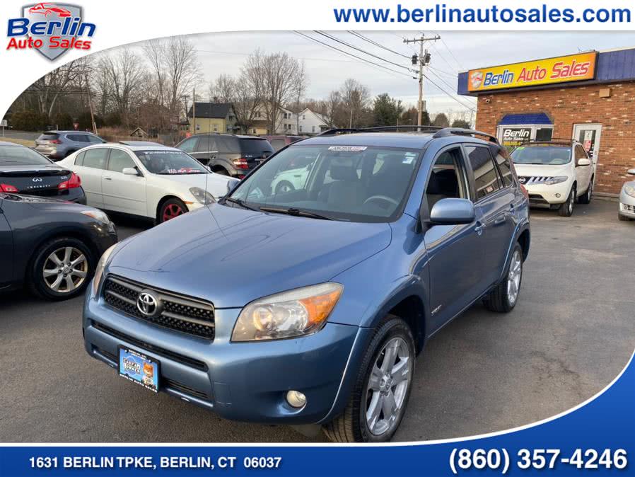 2008 Toyota RAV4 4WD 4dr 4-cyl 4-Spd AT Sport (Natl), available for sale in Berlin, Connecticut | Berlin Auto Sales LLC. Berlin, Connecticut 2008 Toyota RAV4 4WD 4dr 4-cyl 4-Spd AT Sport (Natl), available for sale in Berlin, Connecticut | Berlin Auto Sales LLC. Berlin, Connecticut
