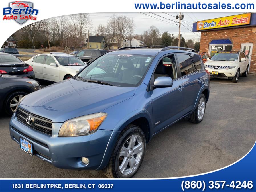 2008 Toyota RAV4 4WD 4dr 4-cyl 4-Spd AT Sport (Natl), available for sale in Berlin, Connecticut | Berlin Auto Sales LLC. Berlin, Connecticut 2008 Toyota RAV4 4WD 4dr 4-cyl 4-Spd AT Sport (Natl), available for sale in Berlin, Connecticut | Berlin Auto Sales LLC. Berlin, Connecticut