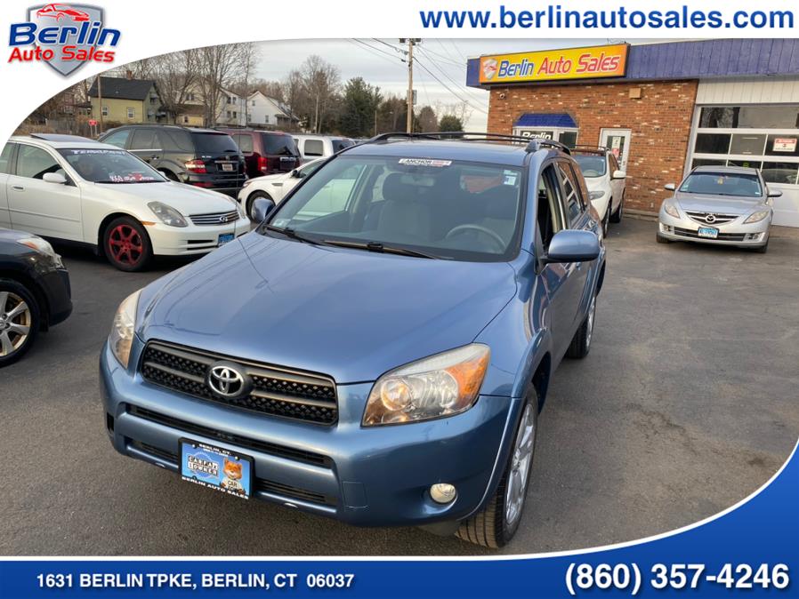 2008 Toyota RAV4 4WD 4dr 4-cyl 4-Spd AT Sport (Natl), available for sale in Berlin, Connecticut | Berlin Auto Sales LLC. Berlin, Connecticut 2008 Toyota RAV4 4WD 4dr 4-cyl 4-Spd AT Sport (Natl), available for sale in Berlin, Connecticut | Berlin Auto Sales LLC. Berlin, Connecticut
