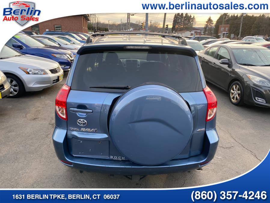 2008 Toyota RAV4 4WD 4dr 4-cyl 4-Spd AT Sport (Natl), available for sale in Berlin, Connecticut | Berlin Auto Sales LLC. Berlin, Connecticut 2008 Toyota RAV4 4WD 4dr 4-cyl 4-Spd AT Sport (Natl), available for sale in Berlin, Connecticut | Berlin Auto Sales LLC. Berlin, Connecticut