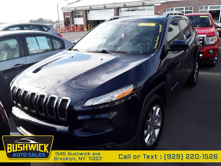 2014 Jeep Cherokee 4WD 4dr Limited, available for sale in Brooklyn, New York | Bushwick Auto Sales LLC. Brooklyn, New York 2014 Jeep Cherokee 4WD 4dr Limited, available for sale in Brooklyn, New York | Bushwick Auto Sales LLC. Brooklyn, New York