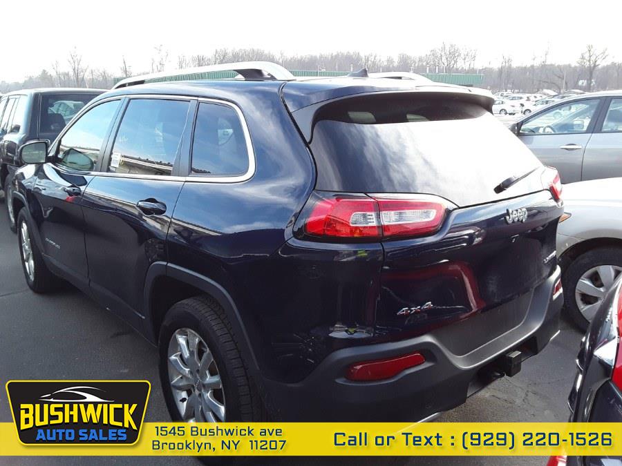 2014 Jeep Cherokee 4WD 4dr Limited, available for sale in Brooklyn, New York | Bushwick Auto Sales LLC. Brooklyn, New York 2014 Jeep Cherokee 4WD 4dr Limited, available for sale in Brooklyn, New York | Bushwick Auto Sales LLC. Brooklyn, New York