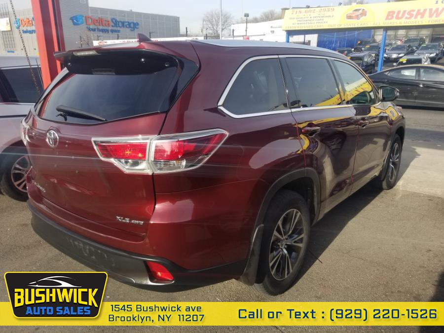 2016 Toyota Highlander AWD 4dr V6 XLE (Natl), available for sale in Brooklyn, New York | Bushwick Auto Sales LLC. Brooklyn, New York 2016 Toyota Highlander AWD 4dr V6 XLE (Natl), available for sale in Brooklyn, New York | Bushwick Auto Sales LLC. Brooklyn, New York