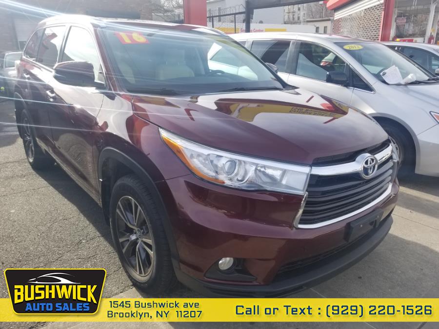2016 Toyota Highlander AWD 4dr V6 XLE (Natl), available for sale in Brooklyn, New York | Bushwick Auto Sales LLC. Brooklyn, New York 2016 Toyota Highlander AWD 4dr V6 XLE (Natl), available for sale in Brooklyn, New York | Bushwick Auto Sales LLC. Brooklyn, New York