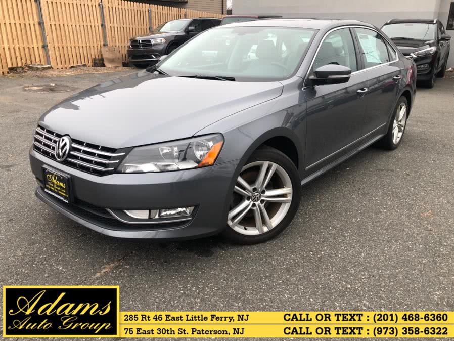 2013 Volkswagen Passat 2.0L TDI SEL Premium, available for sale in Paterson, New Jersey | Adams Auto Group. Paterson, New Jersey