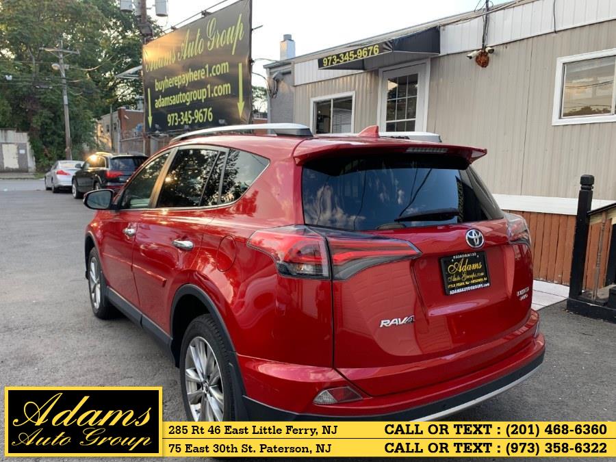 2016 Toyota RAV4 AWD 4dr Limited (Natl), available for sale in Little Ferry , New Jersey | Adams Auto Group . Little Ferry , New Jersey 2016 Toyota RAV4 AWD 4dr Limited (Natl), available for sale in Little Ferry , New Jersey | Adams Auto Group . Little Ferry , New Jersey