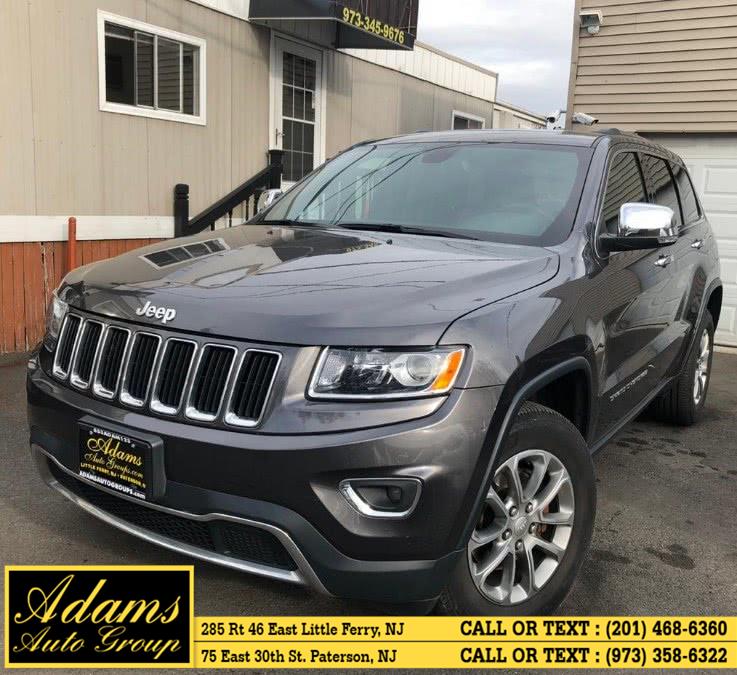 2016 Jeep Grand Cherokee 4WD 4dr Limited, available for sale in Paterson, New Jersey | Adams Auto Group. Paterson, New Jersey