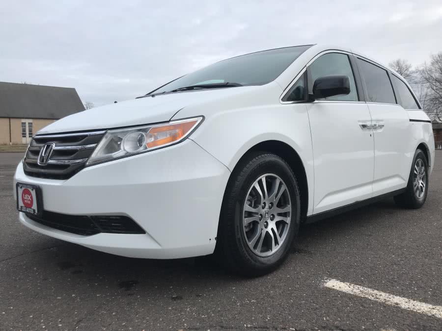 2012 Honda Odyssey 5dr EX-L w/DVD, available for sale in Hartford, Connecticut | Lex Autos LLC. Hartford, Connecticut