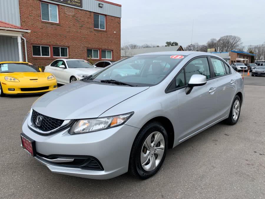 2013 Honda Civic Sdn 4dr Auto LX, available for sale in South Windsor, Connecticut | Mike And Tony Auto Sales, Inc. South Windsor, Connecticut