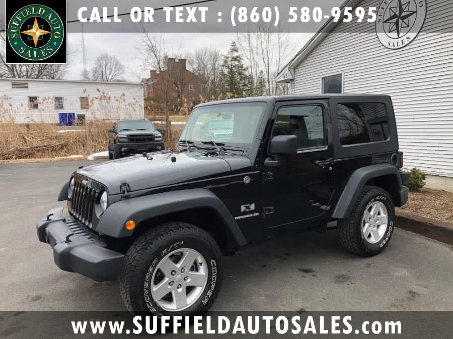 2009 Jeep Wrangler 4WD 2dr X, available for sale in Suffield, Connecticut | Suffield Auto LLC. Suffield, Connecticut