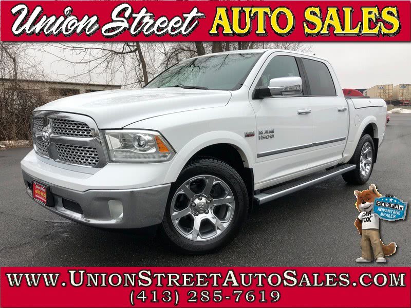 2015 Ram 1500 4WD Crew Cab 140.5" Laramie, available for sale in West Springfield, Massachusetts | Union Street Auto Sales. West Springfield, Massachusetts