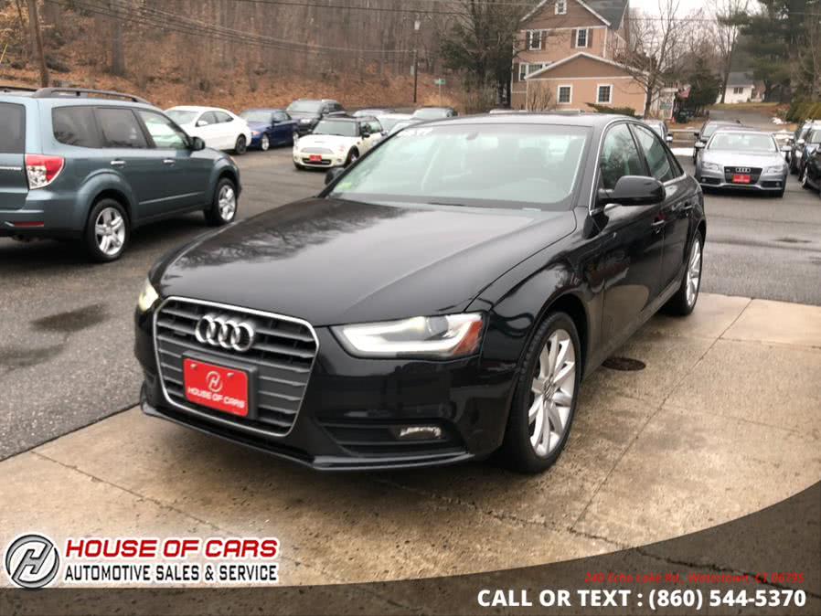 2013 Audi A4 4dr Sdn Auto quattro 2.0T Premium Plus, available for sale in Waterbury, Connecticut | House of Cars LLC. Waterbury, Connecticut