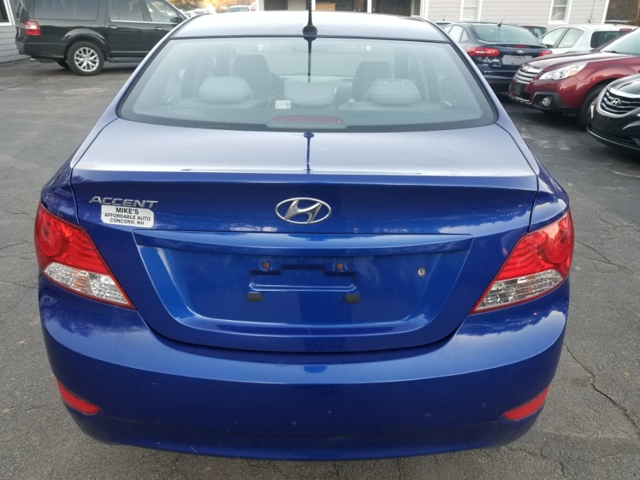 2012 Hyundai Accent 4dr Sdn Man GLS, available for sale in Auburn, New Hampshire | ODA Auto Precision LLC. Auburn, New Hampshire 2012 Hyundai Accent 4dr Sdn Man GLS, available for sale in Auburn, New Hampshire | ODA Auto Precision LLC. Auburn, New Hampshire
