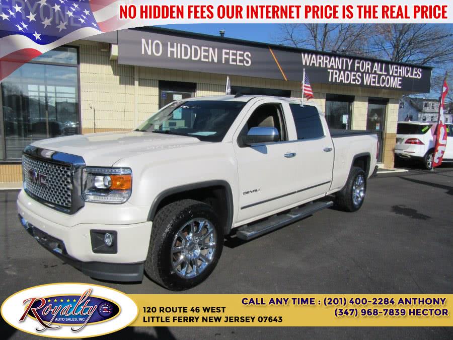 2014 GMC Sierra 1500 4WD Crew Cab 153.0" Denali, available for sale in Little Ferry, New Jersey | Royalty Auto Sales. Little Ferry, New Jersey