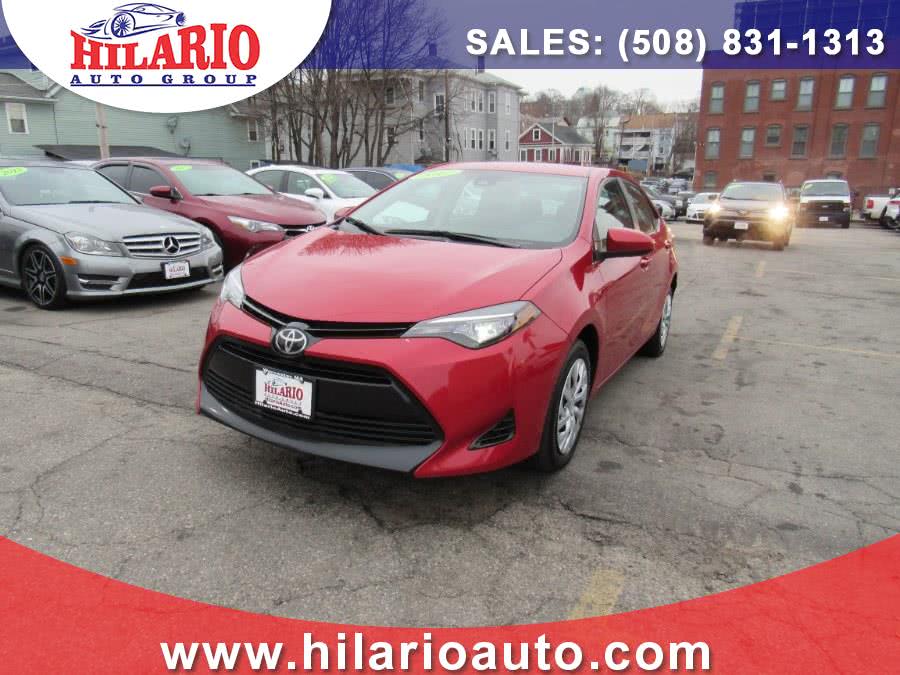 2017 Toyota Corolla LE CVT (Natl), available for sale in Worcester, Massachusetts | Hilario's Auto Sales Inc.. Worcester, Massachusetts