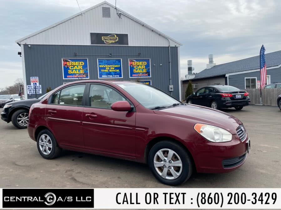 2009 Hyundai Accent 4dr Sdn Auto GLS, available for sale in East Windsor, Connecticut | Central A/S LLC. East Windsor, Connecticut