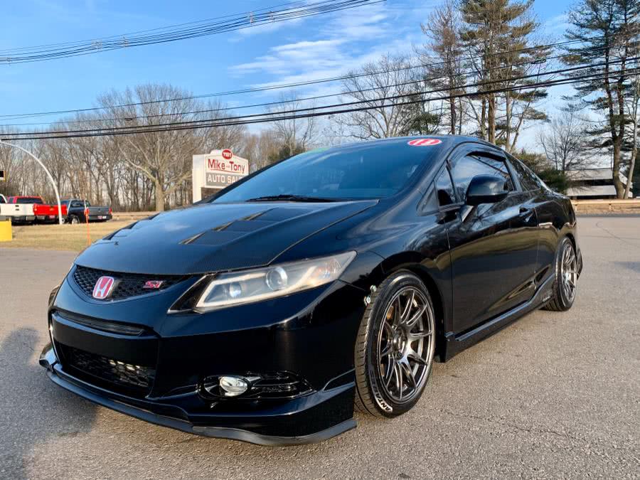 2013 Honda Civic Cpe 2dr Man Si w/Summer Tires, available for sale in South Windsor, Connecticut | Mike And Tony Auto Sales, Inc. South Windsor, Connecticut