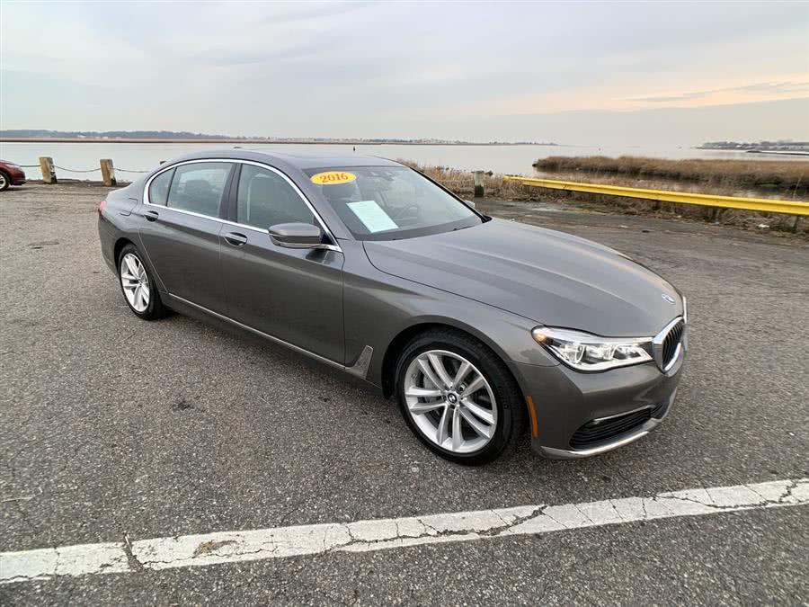 2016 BMW 7 Series 4dr Sdn 750i xDrive AWD, available for sale in Stratford, Connecticut | Wiz Leasing Inc. Stratford, Connecticut