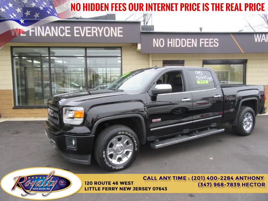 2014 GMC Sierra 1500 4WD Crew Cab 143.5" SLE, available for sale in Little Ferry, New Jersey | Royalty Auto Sales. Little Ferry, New Jersey