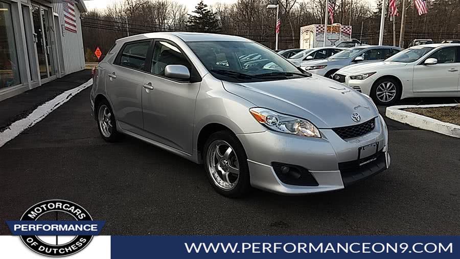 2009 Toyota Matrix 5dr Wgn Auto S AWD, available for sale in Wappingers Falls, New York | Performance Motor Cars. Wappingers Falls, New York