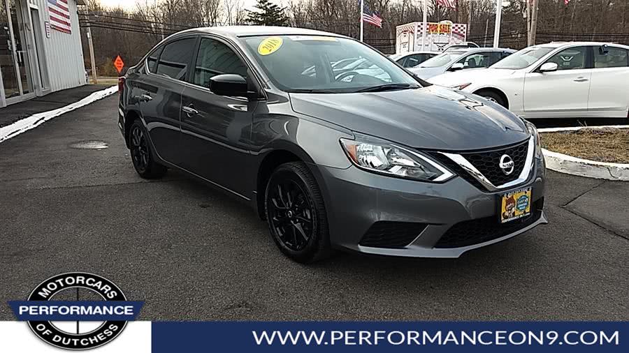 2018 Nissan Sentra S CVT, available for sale in Wappingers Falls, New York | Performance Motor Cars. Wappingers Falls, New York