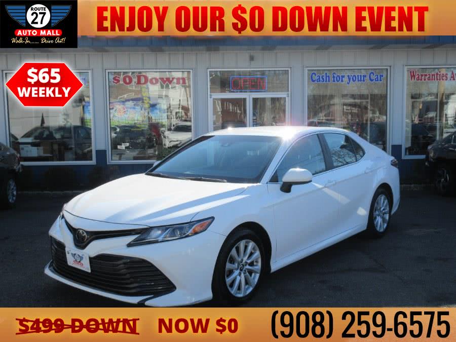 Used Toyota Camry LE Auto (Natl) 2018 | Route 27 Auto Mall. Linden, New Jersey