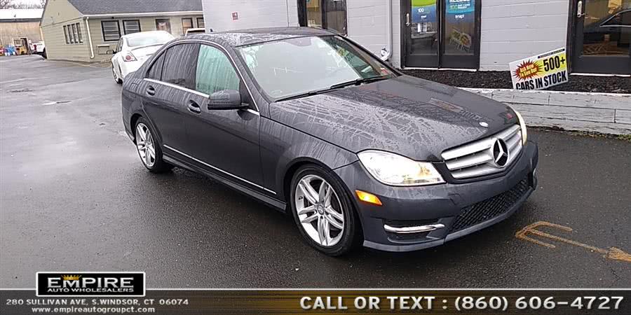 2013 Mercedes-Benz C-Class 4matic, available for sale in S.Windsor, Connecticut | Empire Auto Wholesalers. S.Windsor, Connecticut