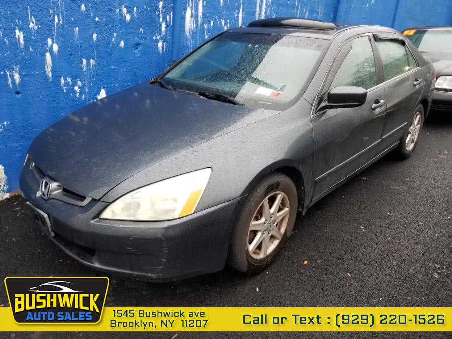 2004 Honda Accord Sdn EX Auto V6 w/Leather/XM, available for sale in Brooklyn, New York | Bushwick Auto Sales LLC. Brooklyn, New York 2004 Honda Accord Sdn EX Auto V6 w/Leather/XM, available for sale in Brooklyn, New York | Bushwick Auto Sales LLC. Brooklyn, New York