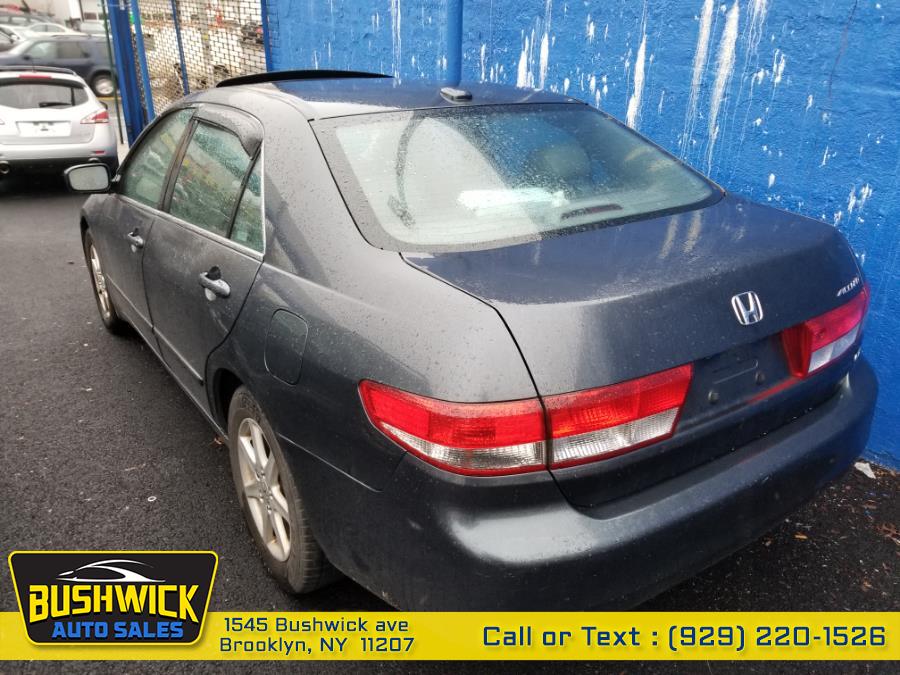 2004 Honda Accord Sdn EX Auto V6 w/Leather/XM, available for sale in Brooklyn, New York | Bushwick Auto Sales LLC. Brooklyn, New York 2004 Honda Accord Sdn EX Auto V6 w/Leather/XM, available for sale in Brooklyn, New York | Bushwick Auto Sales LLC. Brooklyn, New York