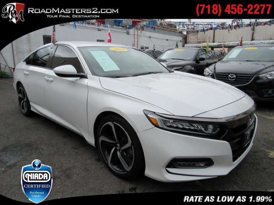 2018 Honda Accord Sedan Sport CVT, available for sale in Middle Village, New York | Road Masters II INC. Middle Village, New York