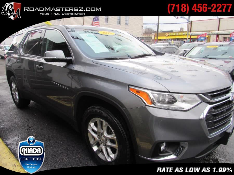 2018 Chevrolet Traverse AWD 4dr LT Cloth w/1LT, available for sale in Middle Village, New York | Road Masters II INC. Middle Village, New York