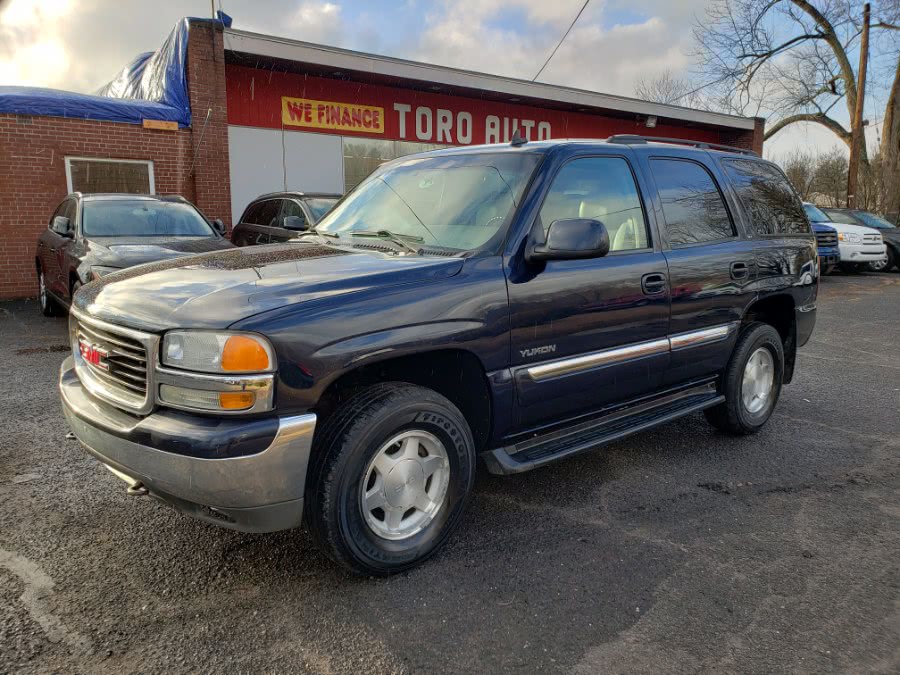 2006 GMC Yukon 4dr 1500 4WD SLT Leather Sunroof, available for sale in East Windsor, Connecticut | Toro Auto. East Windsor, Connecticut