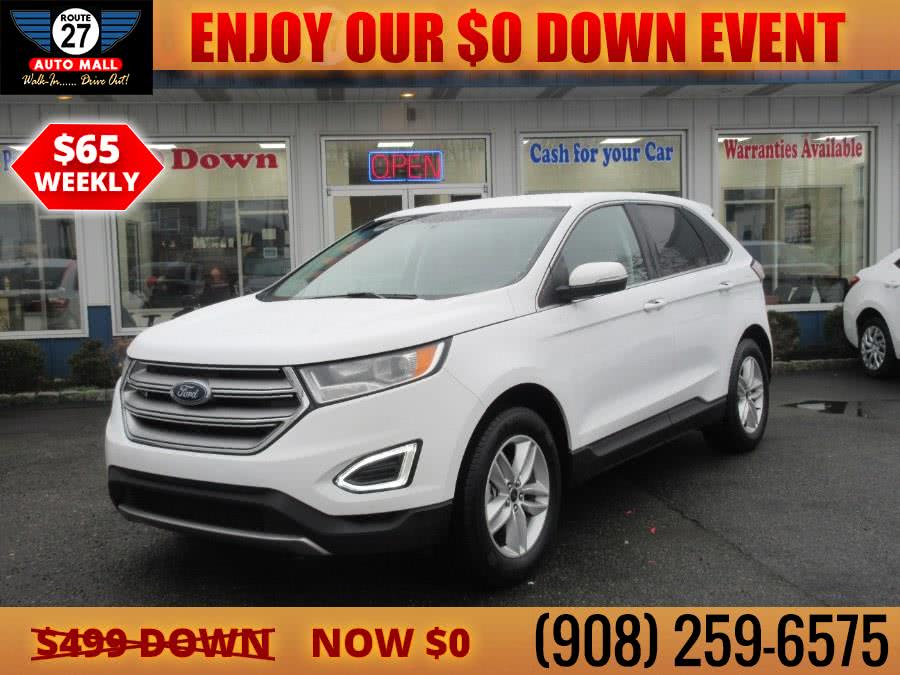 Used Ford Edge SEL FWD 2018 | Route 27 Auto Mall. Linden, New Jersey Used Ford Edge SEL FWD 2018 | Route 27 Auto Mall. Linden, New Jersey