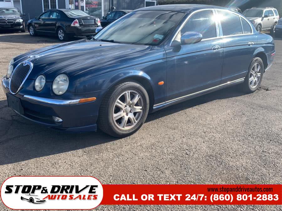 2003 Jaguar S-TYPE 4dr Sdn V6, available for sale in East Windsor, Connecticut | Stop & Drive Auto Sales. East Windsor, Connecticut