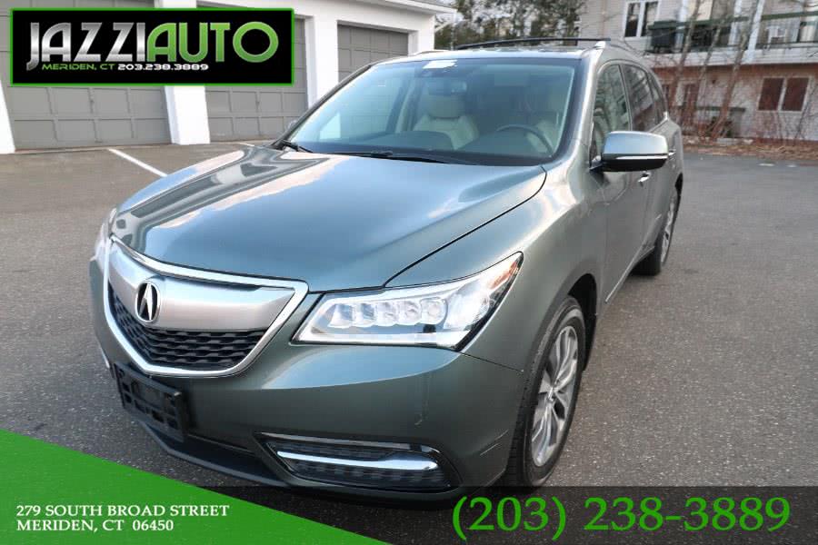 2014 Acura MDX SH-AWD 4dr Tech/Entertainment Pkg, available for sale in Meriden, Connecticut | Jazzi Auto Sales LLC. Meriden, Connecticut