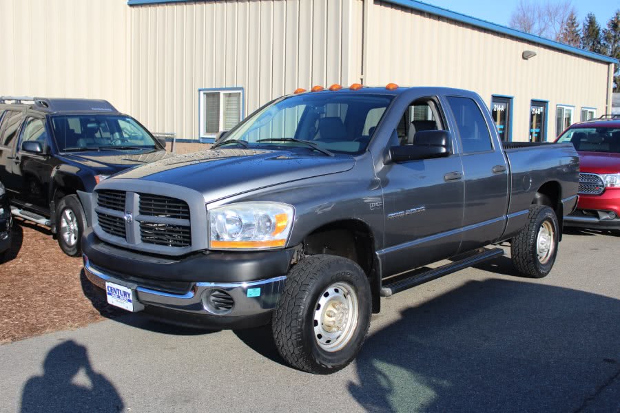 2006 Dodge Ram 2500 4dr Quad Cab 140.5 4WD ST, available for sale in East Windsor, Connecticut | Century Auto And Truck. East Windsor, Connecticut
