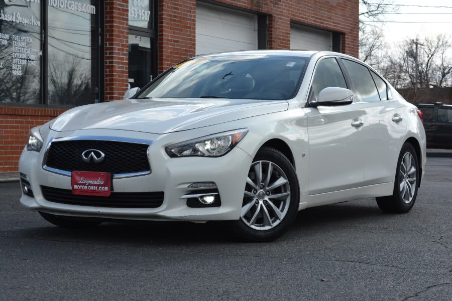 2014 Infiniti Q50 4dr Sdn AWD, available for sale in ENFIELD, Connecticut | Longmeadow Motor Cars. ENFIELD, Connecticut