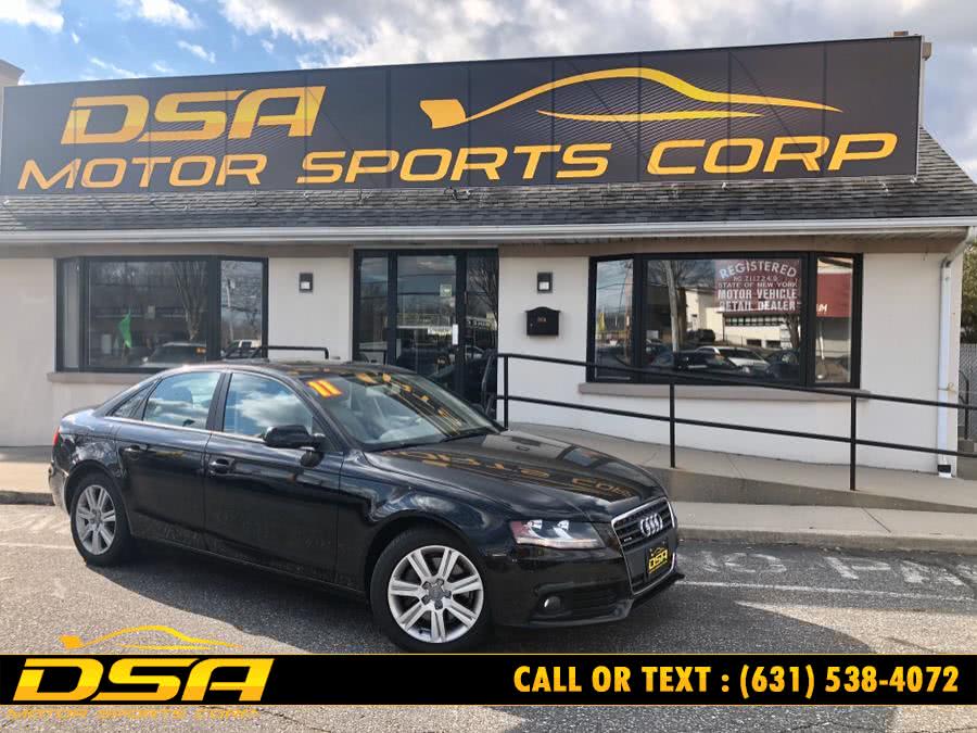 2011 Audi A4 4dr Sdn Auto quattro 2.0T Premium, available for sale in Commack, New York | DSA Motor Sports Corp. Commack, New York