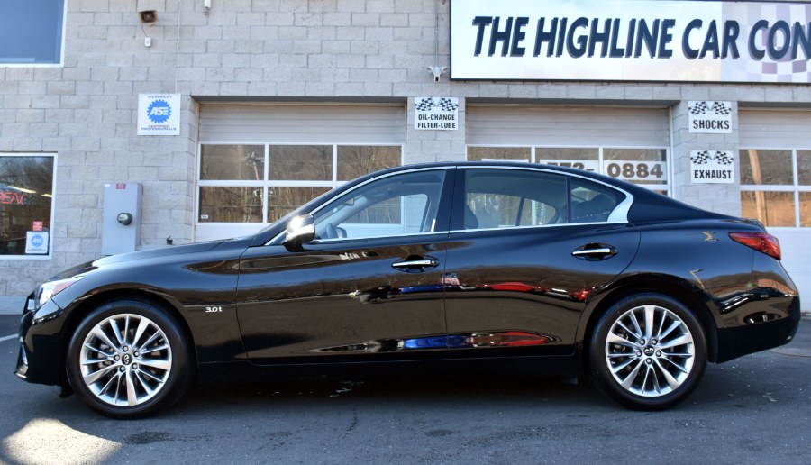 2019 INFINITI Q50 3.0t LUXE AWD, available for sale in Waterbury, Connecticut | Highline Car Connection. Waterbury, Connecticut 2019 INFINITI Q50 3.0t LUXE AWD, available for sale in Waterbury, Connecticut | Highline Car Connection. Waterbury, Connecticut