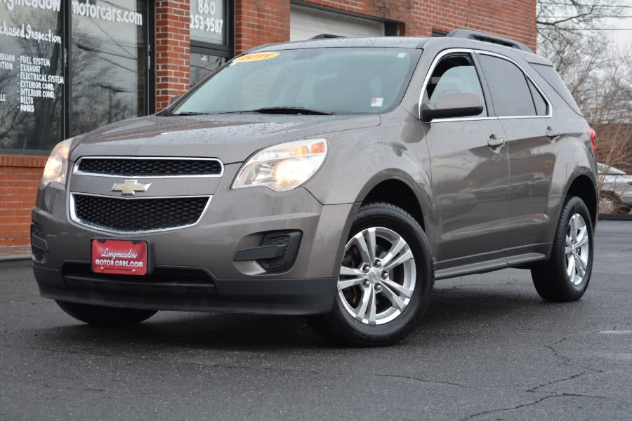 2011 Chevrolet Equinox AWD 4dr LT w/1LT, available for sale in ENFIELD, Connecticut | Longmeadow Motor Cars. ENFIELD, Connecticut
